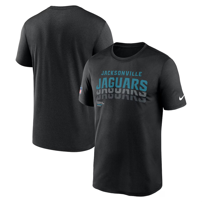Men's Black Jacksonville Jaguars 2025 Sideline Legend Dri-FIT T-Shirt
